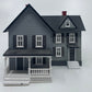 MTH 30-90054 O Gauge Farm House #6 - Gray w/Dark Gray Shutters