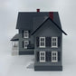 MTH 30-90054 O Gauge Farm House #6 - Gray w/Dark Gray Shutters