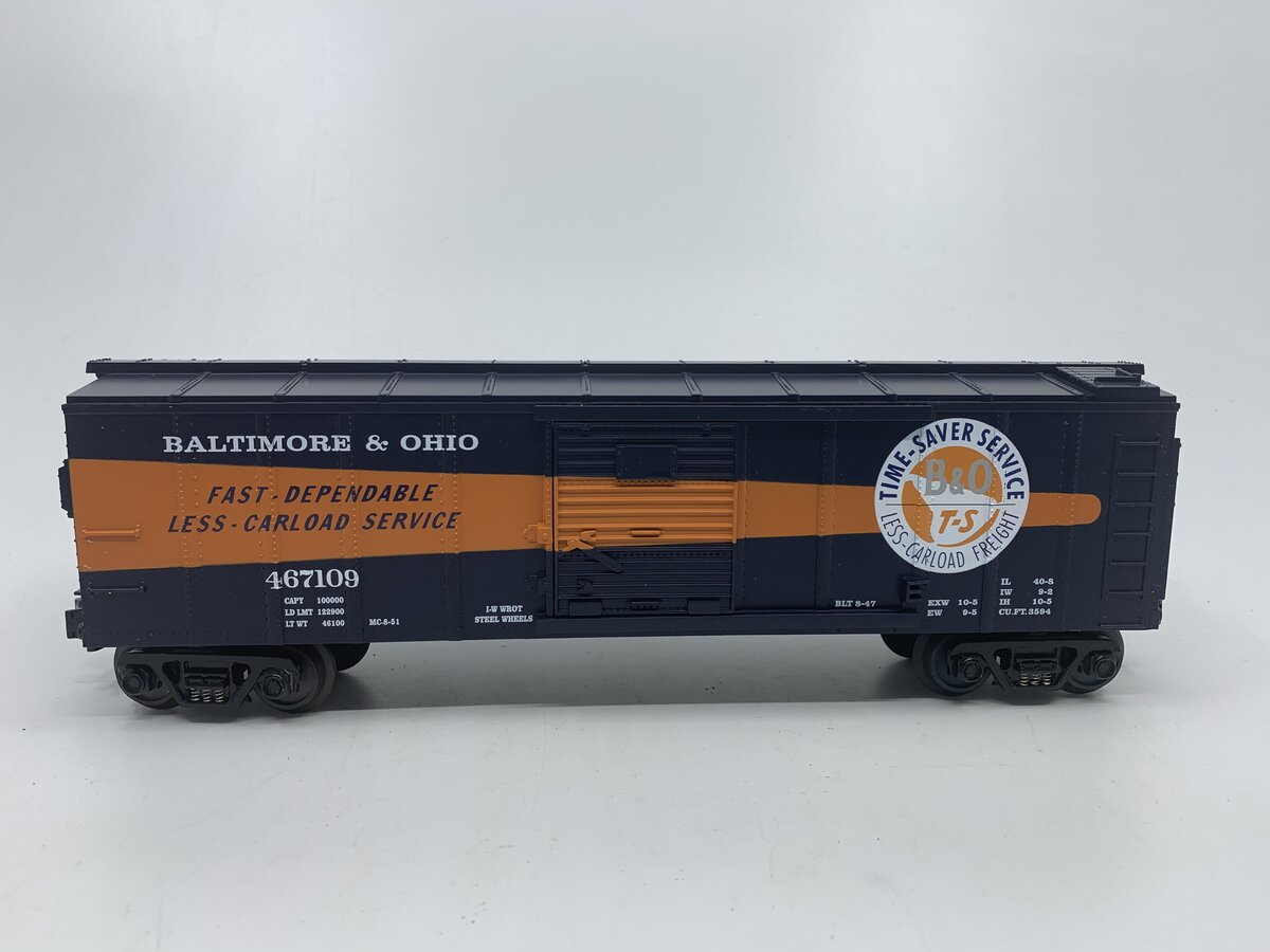 MTH 30-7445 O Gauge Baltimore & Ohio Sentinel Boxcar NIB