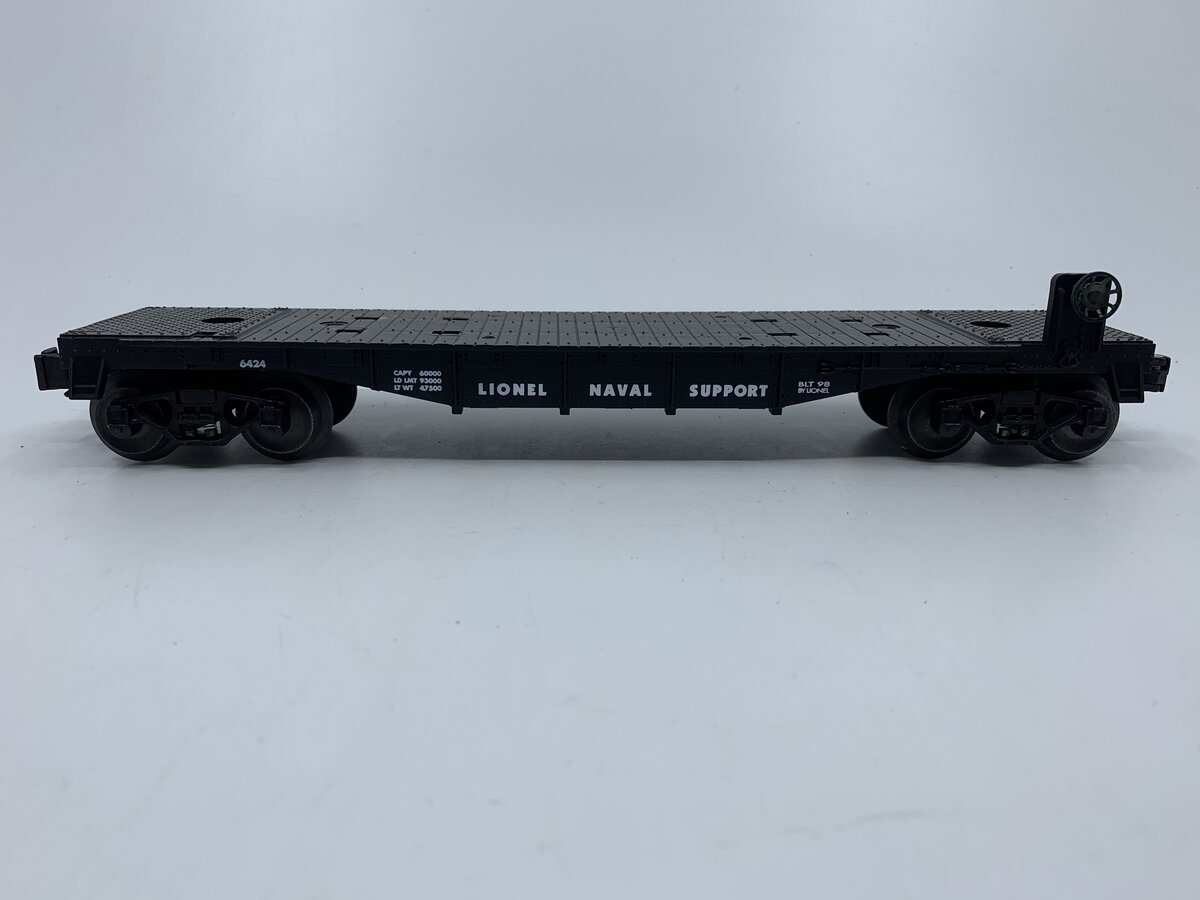 Lionel 6-36016 O Gauge Lionel Naval Support Flatcar w/ Propellers #6424 NIB