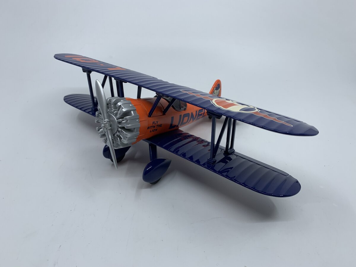 Lionel 291000 O Lionel Stearman Biplane Die-Cast Limited Edition LN/Box