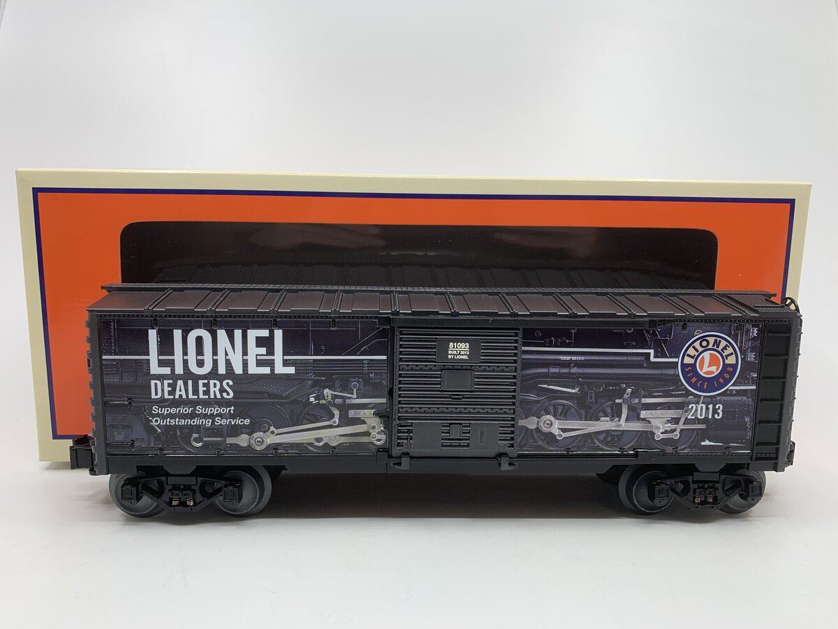 Lionel 6-81093 O Gauge 2013 Lionel Dealer Appreciation Boxcar LN/Box
