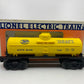 Lionel 6-16149 O Gauge ZEP Chemical Single Dome Tank Car LN/Box
