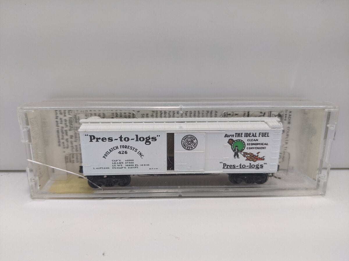 Micro-Trains 04200060 N Potlatch Forests 40' Double Sheathed Wood Boxcar #426