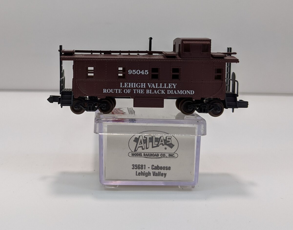 Atlas 35681 N Lehigh Valley Caboose #95045 LN/Box