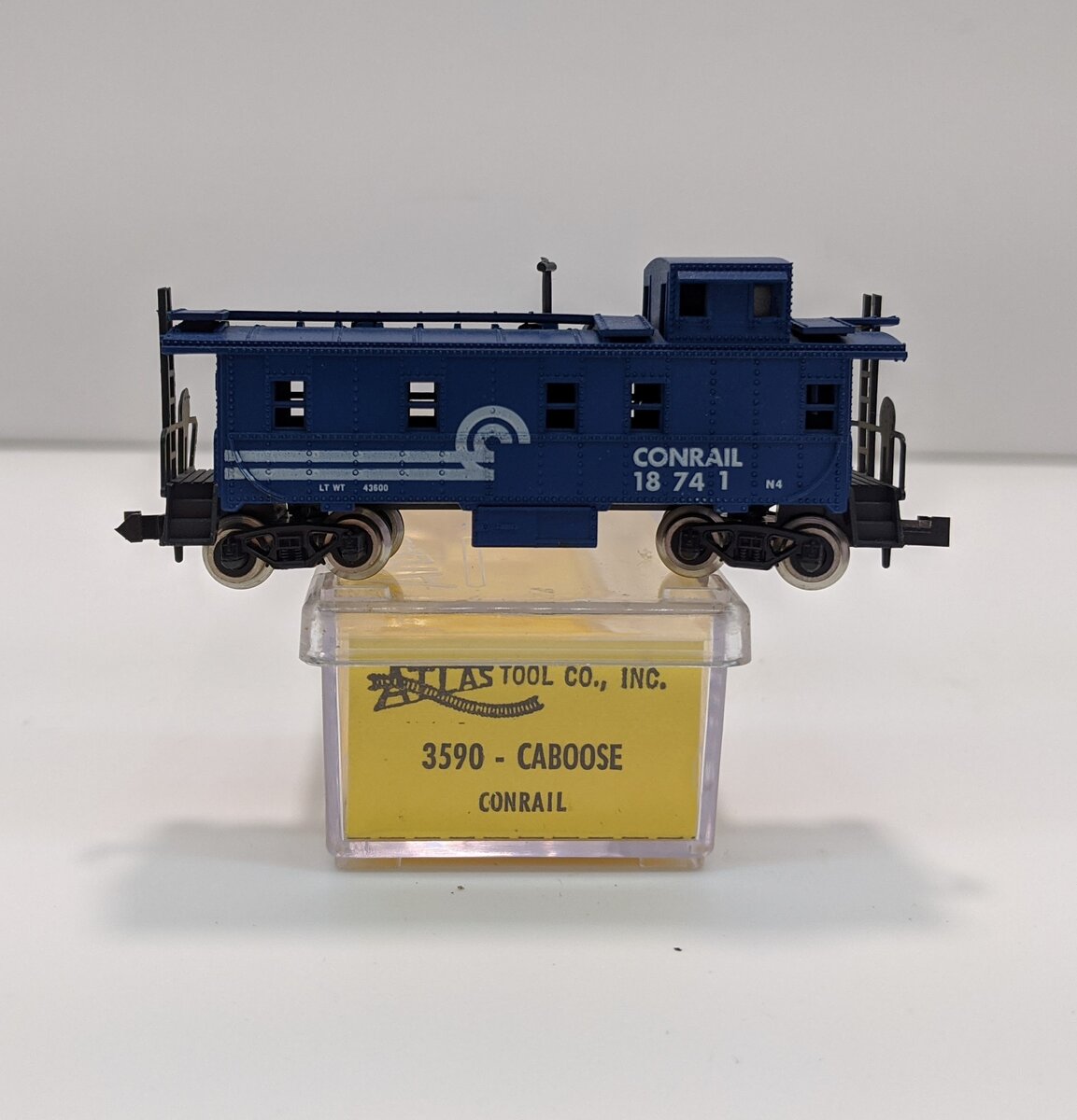 Atlas 3590 N Scale Conrail Caboose #18741 NIB