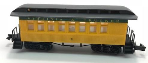 Roundhouse 8506 N Scale Virginia & Truckee 34' Overton Coach Car (Assembled) LN/Box