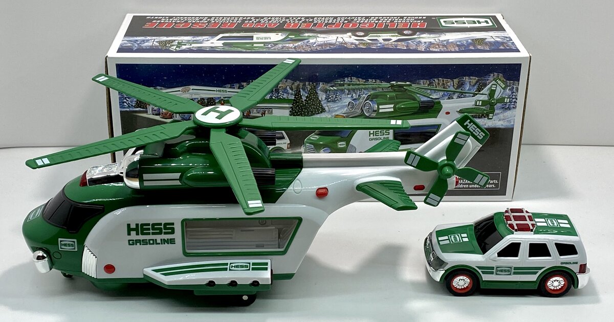 Hess 2012 Die Cast Helicopter and Rescue Set