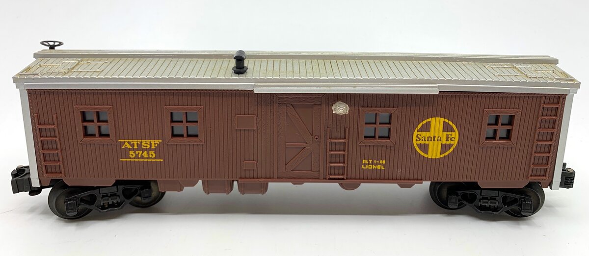 Lionel 6-5745 O Gauge AT&SF Bunk Car LN/Box