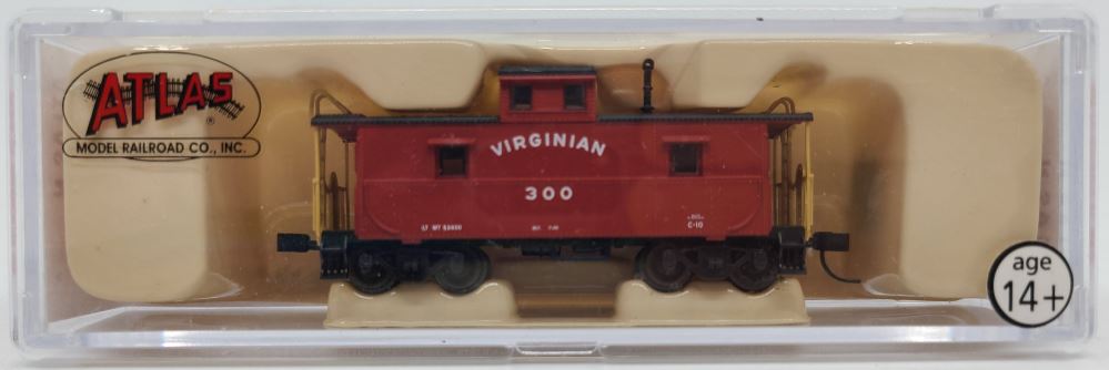 Atlas 39811 N Scale Virginian C&O Caboose #300 LN/Box