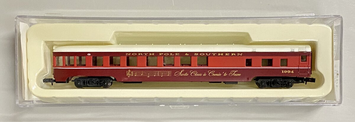 Con-Cor 0001-00094N N Scale North Pole & Southern 85' Observation Car LN/Box