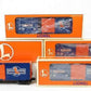 Lionel 6-29220 O Gauge 1997 Centennial Series Hi-Cube Boxcars (Set of 4) LN/Box