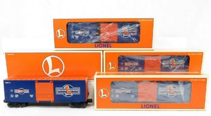 Lionel 6-29220 O Gauge 1997 Centennial Series Hi-Cube Boxcars (Set of 4) LN/Box