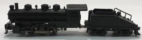 Bachmann 50598 N Unlettered USRA 0-6-0 Switcher Steam Locomotive and Tender