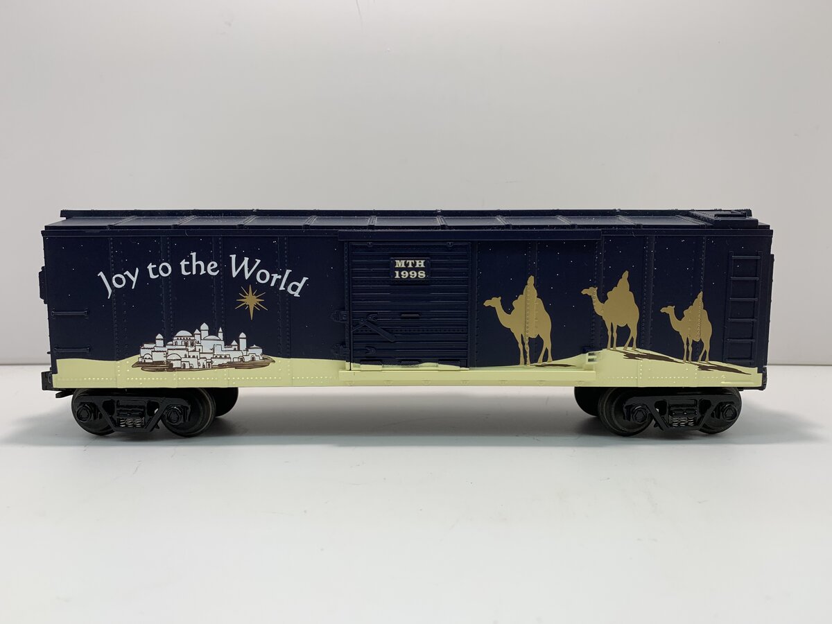 MTH 30-7426 O Gauge 1998 Christmas Boxcar LN/Box