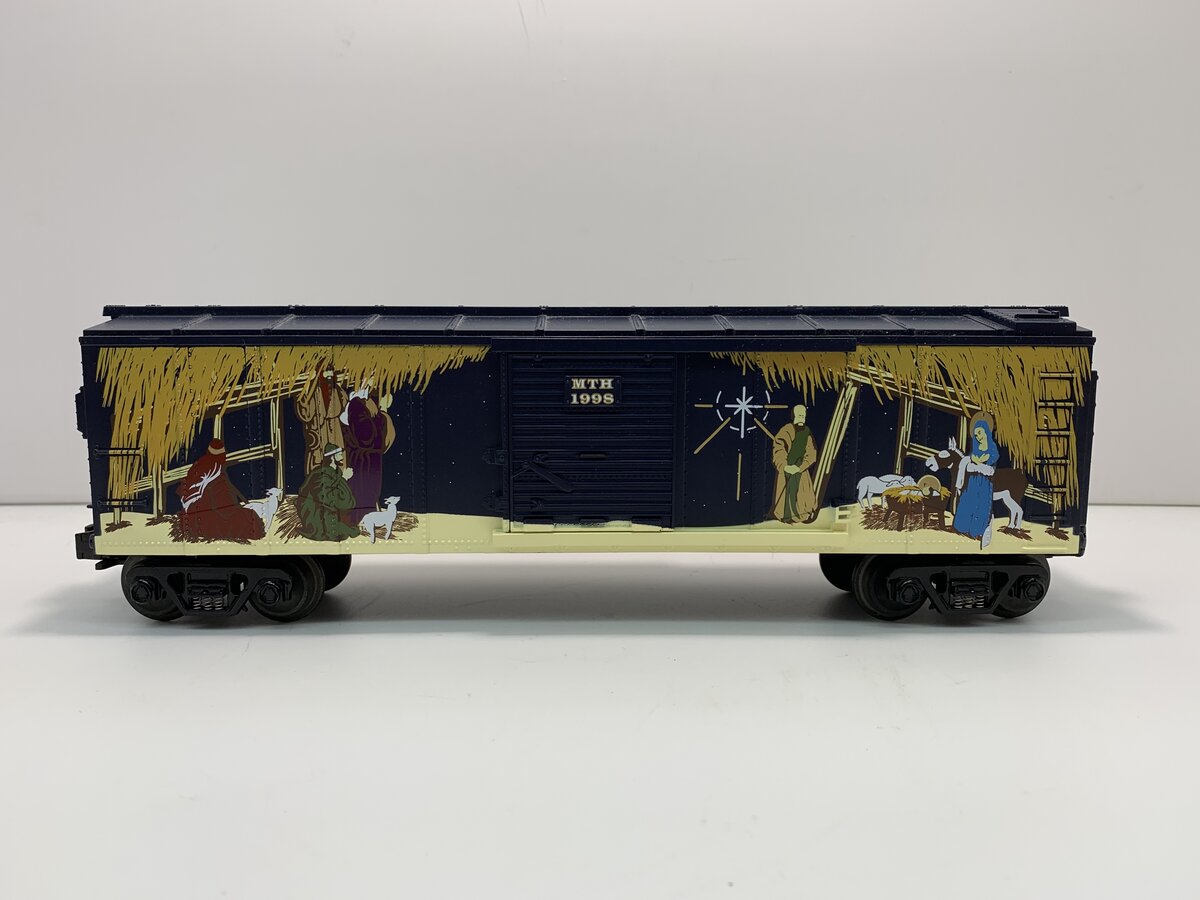 MTH 30-7426 O Gauge 1998 Christmas Boxcar LN/Box
