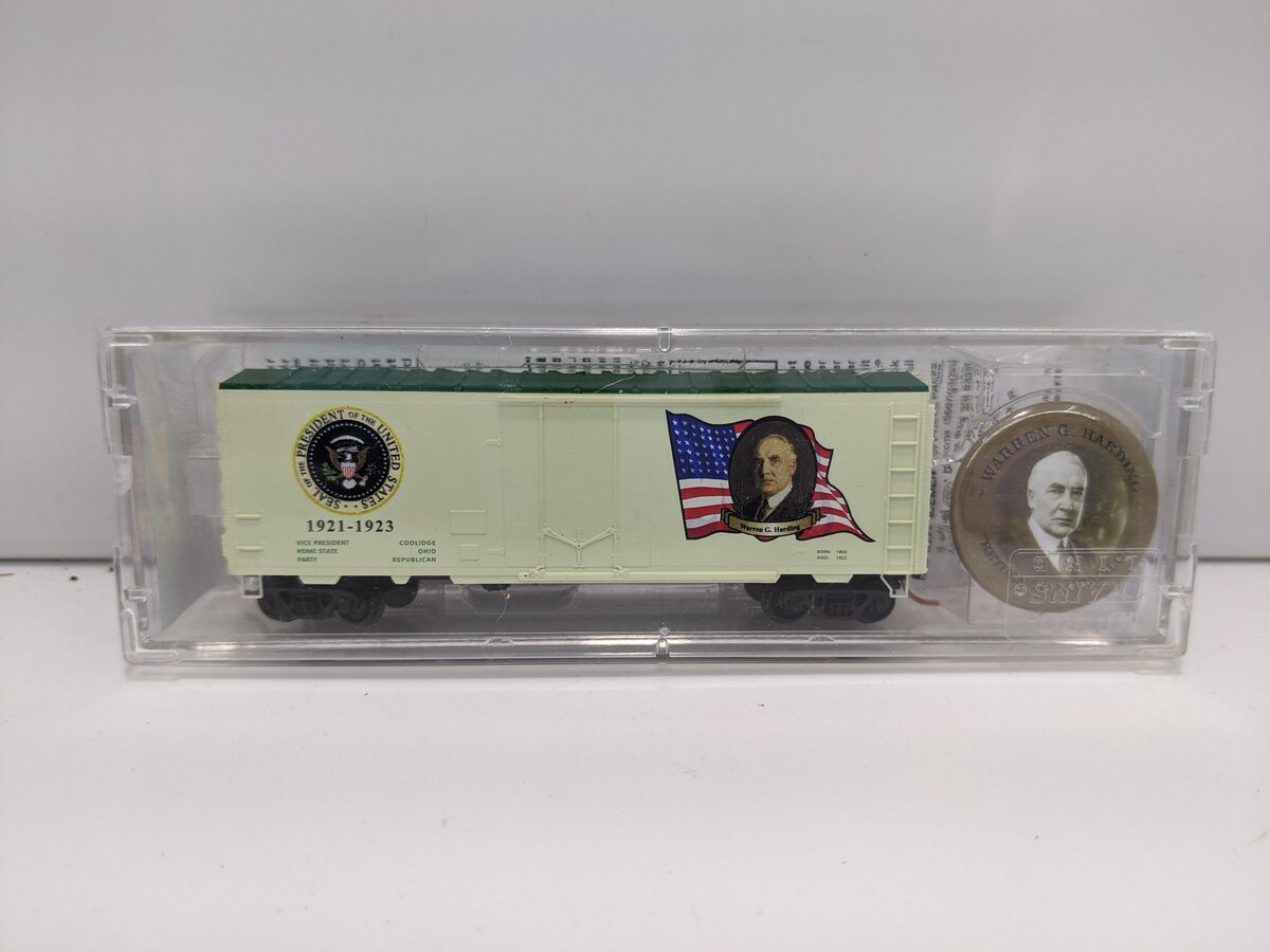 Micro-Trains 07400124 N Scale Warren G Harding 40' Boxcar #1921-1923 w/Ladders LN/Box