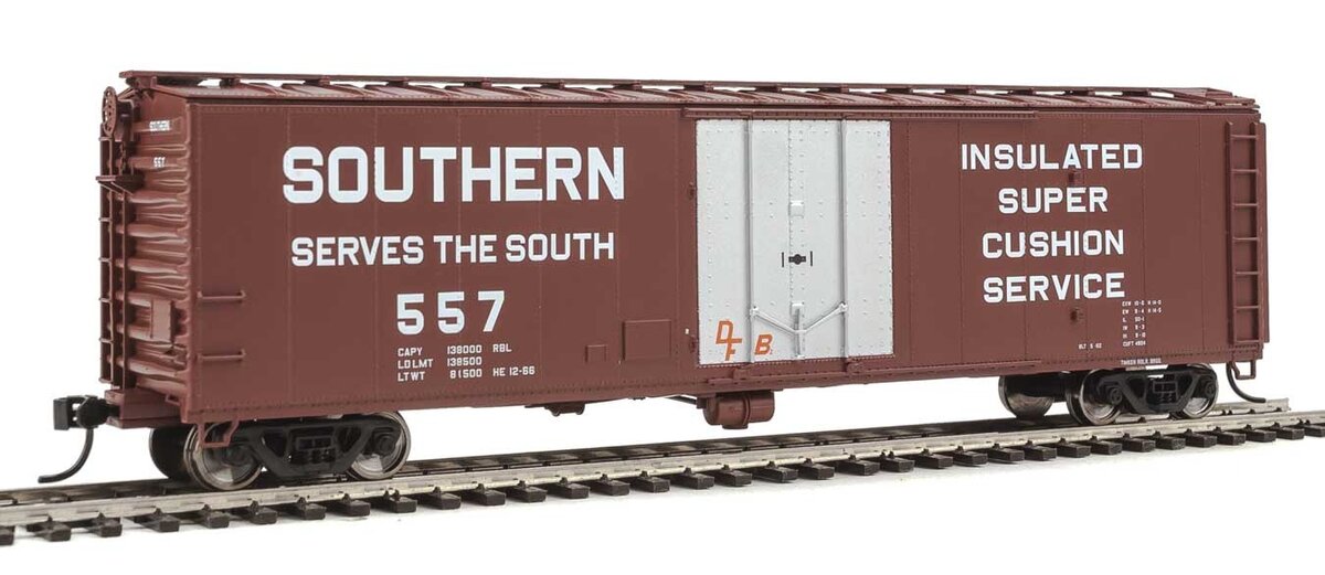 Walthers 910-2822 HO Southern Railway 50' PC&F Insulated Boxcar #557