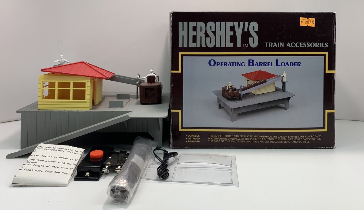 K-Line K-01242  Hershey's Operating Barrel Loader