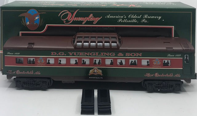 K-Line K4598-1829 O 1995 Yuengling Brewery Lord Chesterfield Ale Vista Dome Car LN/Box