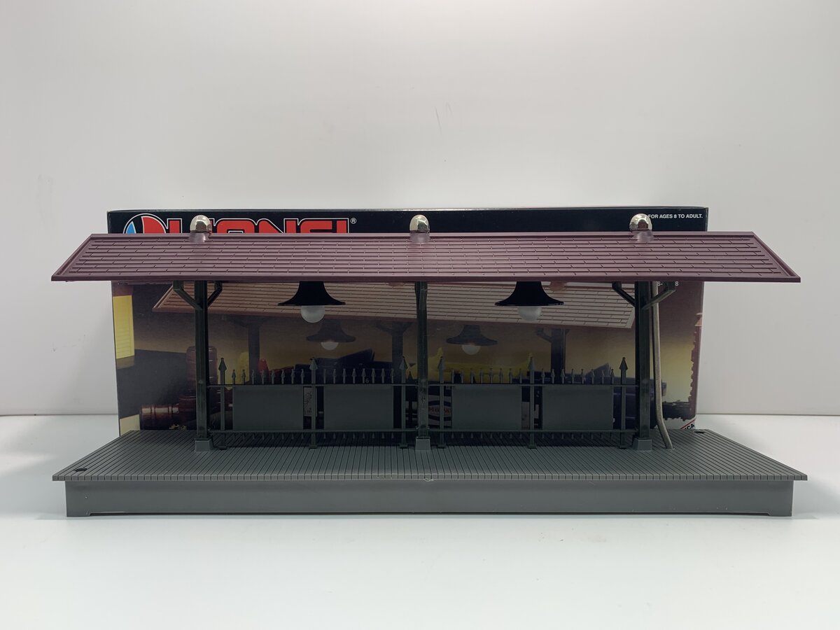 Lionel 6-12748 O/027 Illuminated Station Platform LN/Box