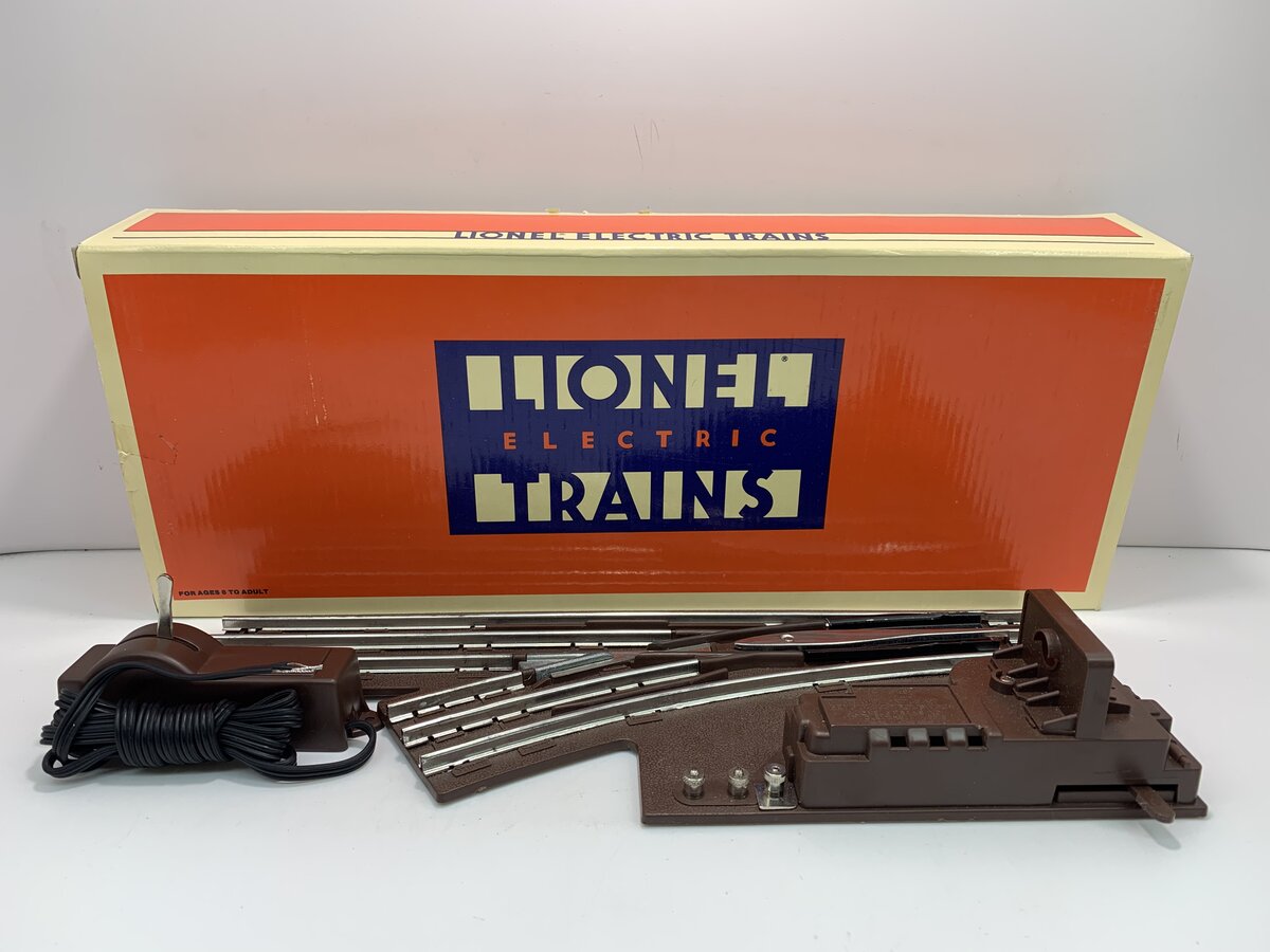 Lionel 6-65167 O27 42" Left Hand Remote Control Switch Turnout NIB