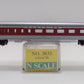 Model Power 3032 Santa Fe 75' Stearmline Coach Passenger Car