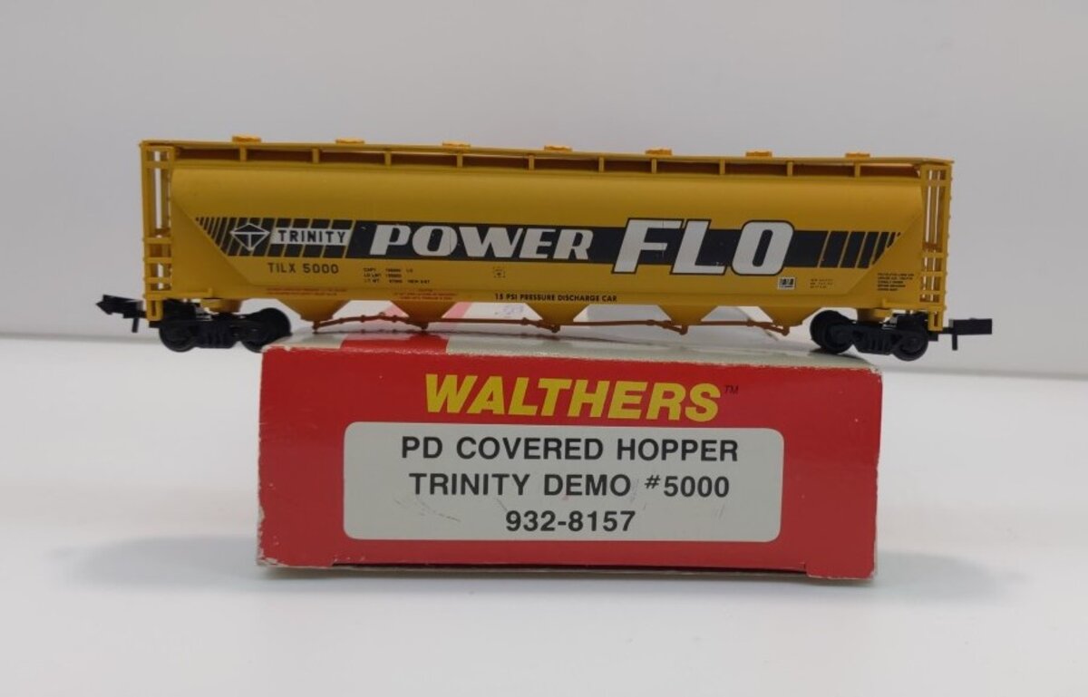Walthers 932-8157 N Scale Trinity Demo PD Covered Hopper #5000 LN/Box