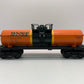 Industrial Rail 6007 O Gauge BNSF Single Dome Tank Car #85408 LN/Box