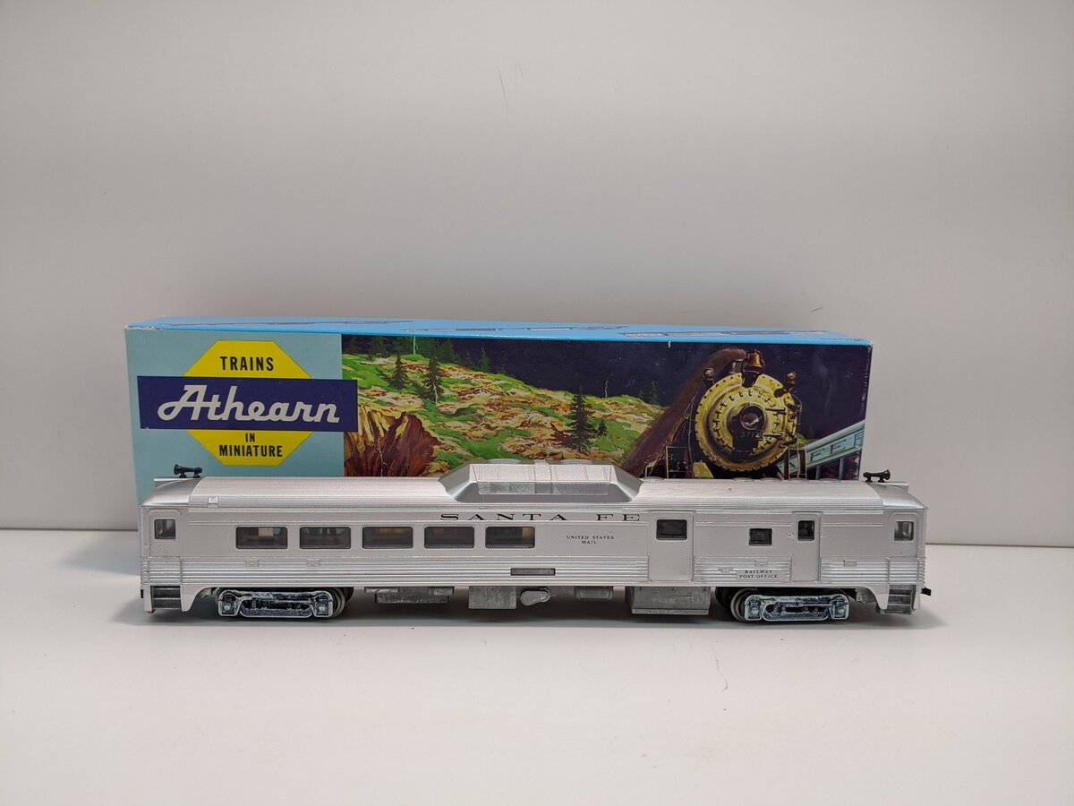 Athearn 2176 HO Santa Fe Powered RDC-3 Combine Rail Diesel Car LN/Box