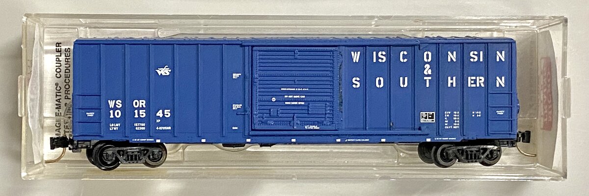 Micro-Trains 02500570 N Scale WSOR 50' Single Door Rib Side Boxcar #101545 LN/Box