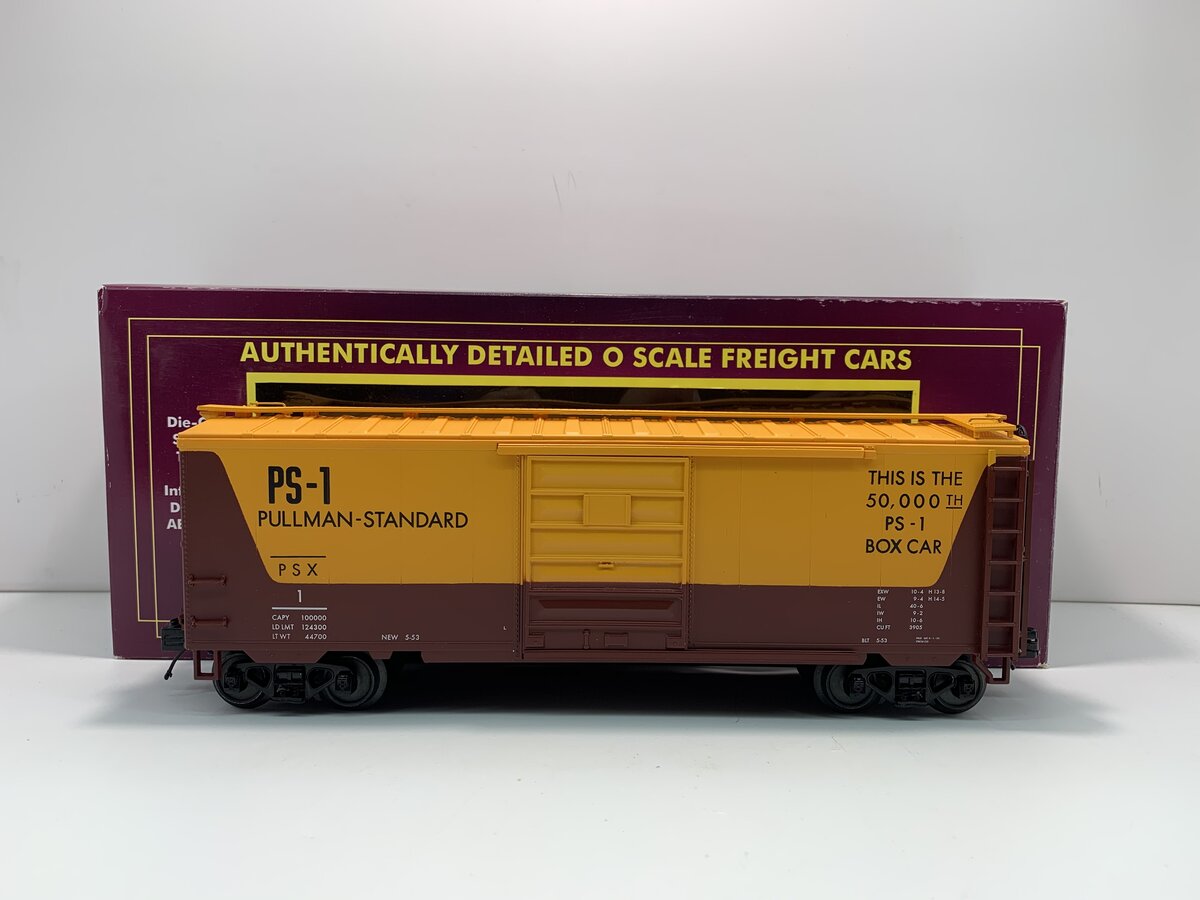 MTH 20-93717 O Gauge MTHRRC-2017 Gauge Pullman Standard 40' Box Car #1 LN/Box