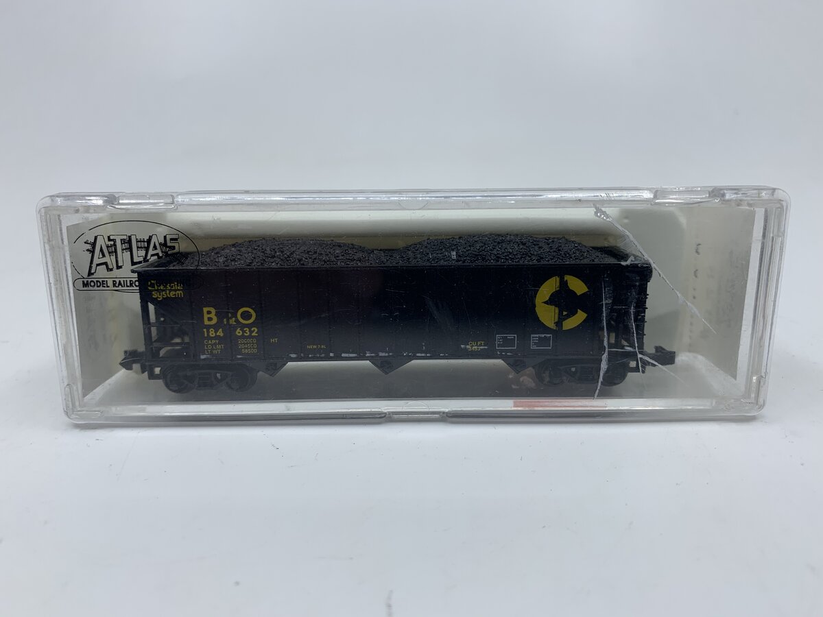 Atlas 3287 N Baltimore & Ohio Chessie 90-Ton Hopper #184632