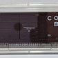 Micro-Trains 03000060 N Cotton Belt 50' Double Door Rib Side Boxcar #67317 LN/Box