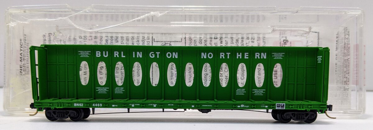Micro-Trains 05300010 N BN 60' 8" Thrall Centerbeam Flatcar #624469