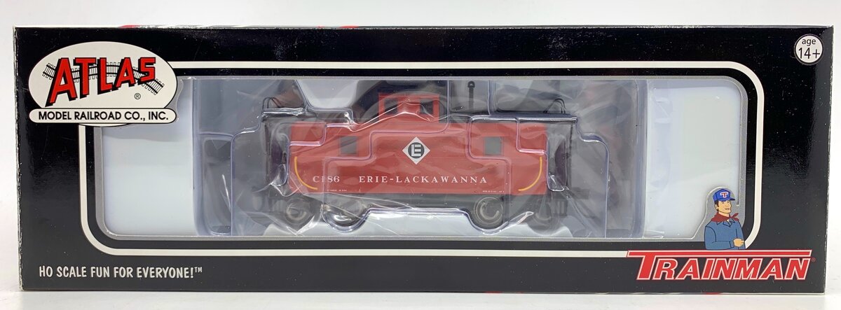 Atlas 11327 HO Erie Lackawanna Cupola Caboose #C186
