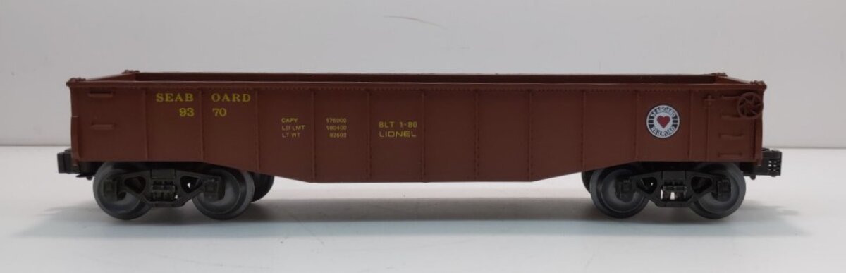 Lionel 6-9370 Seaboard Coast Line Gondola LN/Box