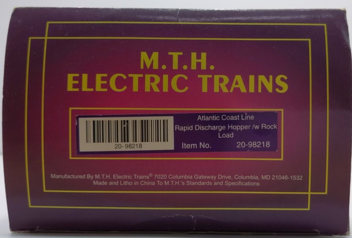 MTH 20-98218 O Gauge Atlantic Coast Line Rapid Discharge Car #500000 EX/Box