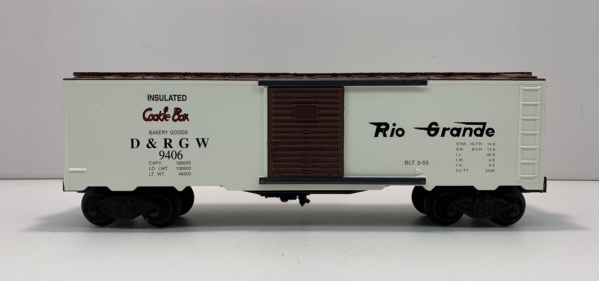 Williams 3246 Denver & Rio Grande Classic Freight Car #9406 LN/Box