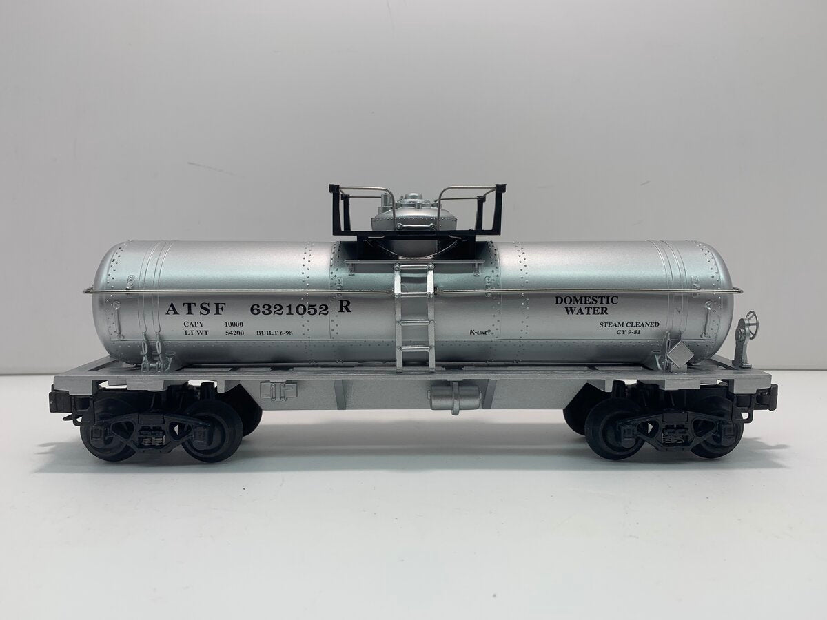 K-Line K632-1051A O Gauge Atchison, Topeka & Santa Fe Tank Car MT/Box