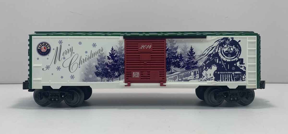 Lionel 6-81733 O Gauge Christmas 2014 Boxcar LN/Box