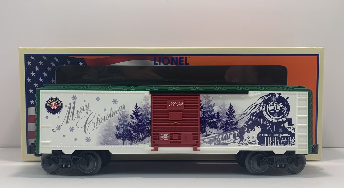 Lionel 6-81733 O Gauge Christmas 2014 Boxcar LN/Box