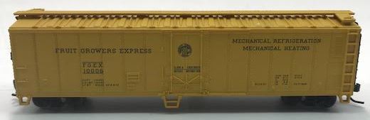 Atlas 36712 N Scale Fruit Growers Express 50' Mech. Reefer Car NIB