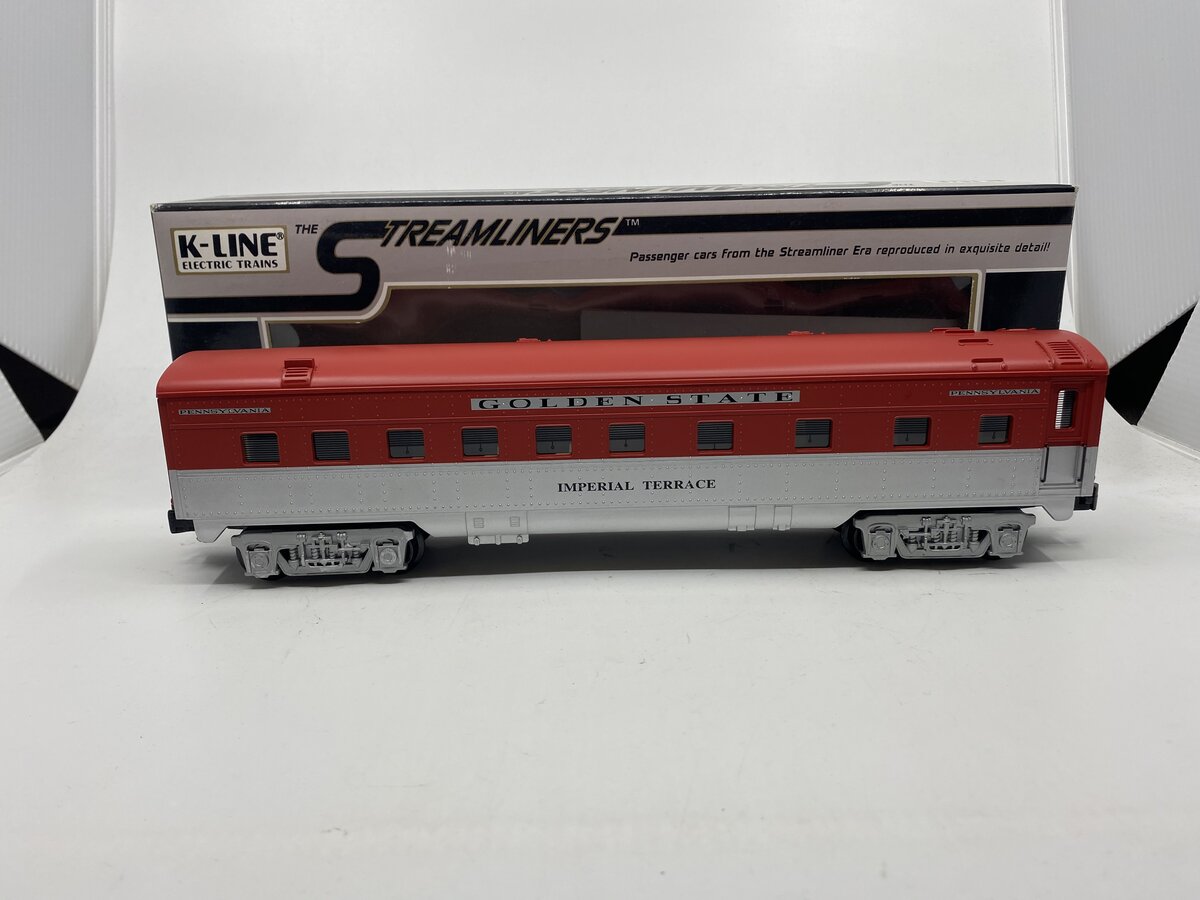 K-Line K4532 O Gauge Golden State Imperial Terrace Pennsylvania L2029 LN/Box
