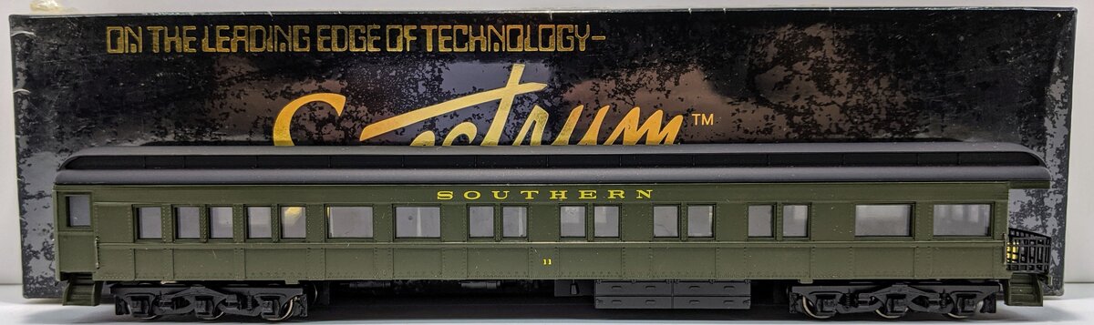 Bachmann 89446 HO Scale Southern Railroad Observation Passenger Car #11 EX/Box