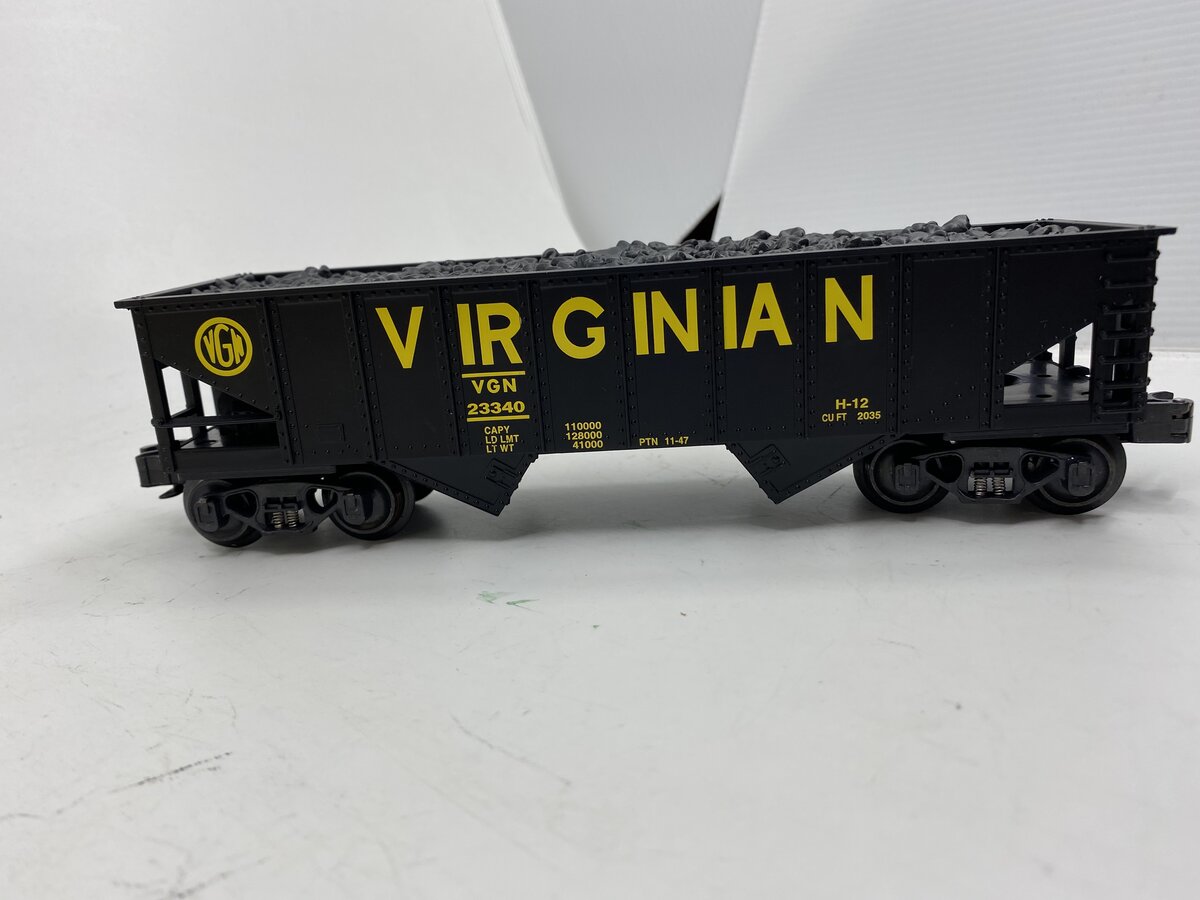 K-Line k622-44613 O Gauge Virginian Ribbed Hopper #23340 LN/Box