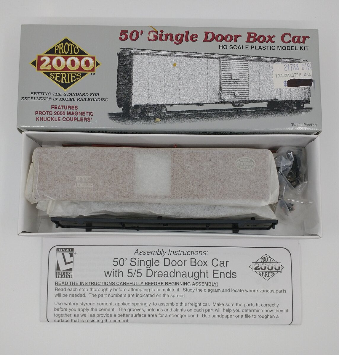 Proto 2000 21789 HO NYC 50' Single Door Boxcar #176338