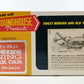 Roundhouse 1519 HO Undecorated Steam Shovel & Channel Frame Dump Car 3-in-1 Kit EX/Box