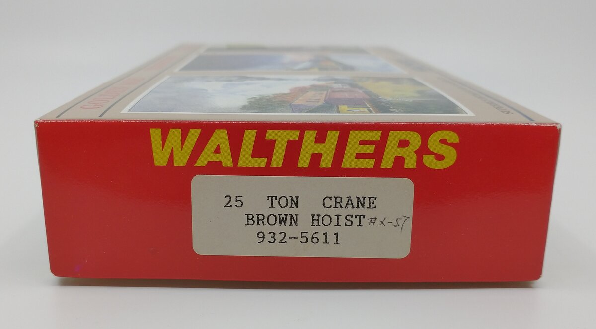 Walthers 932-5611 HO Brown Hoist 25 Ton Industrial Crane # X-57 Kit