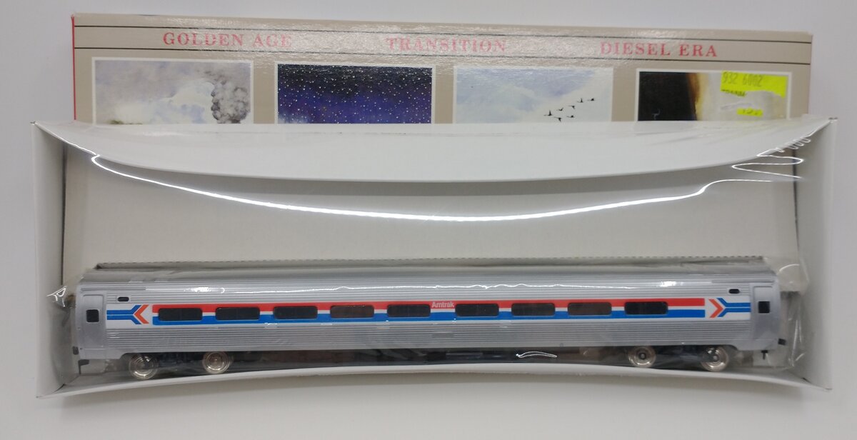 Walthers 932-6002 HO Amtrak 85' Amfleet Coach (Phase 1 Paint Scheme) MT/Box